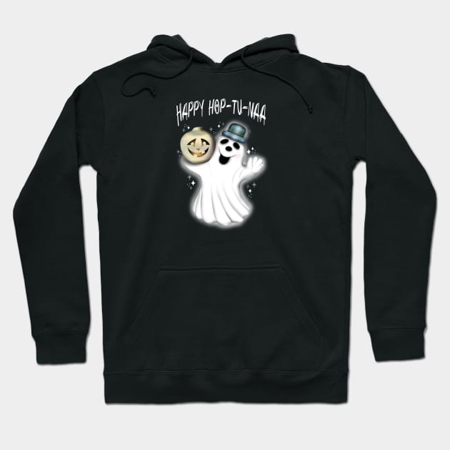 Happy Hop-tu-naa Hoodie by Manxcraft